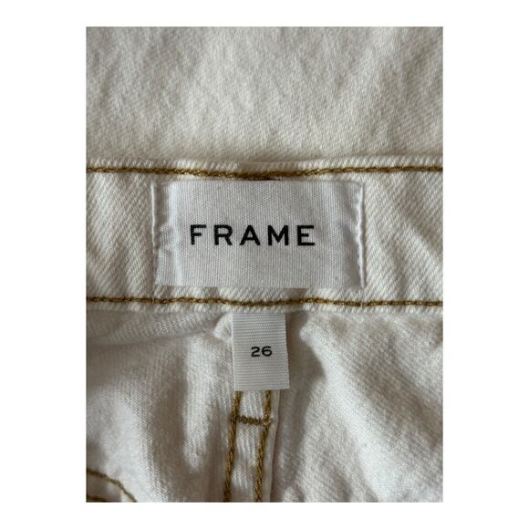 Frame Denim Le Slouch oversized jeans cream size 26 - Picture 5 of 7